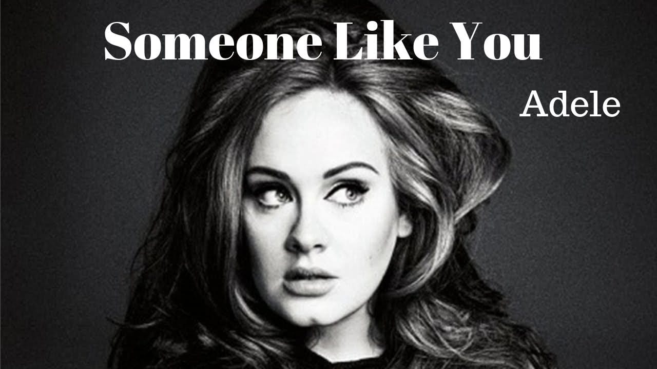 Someone like you -Adele【中文歌詞版】 - YouTube