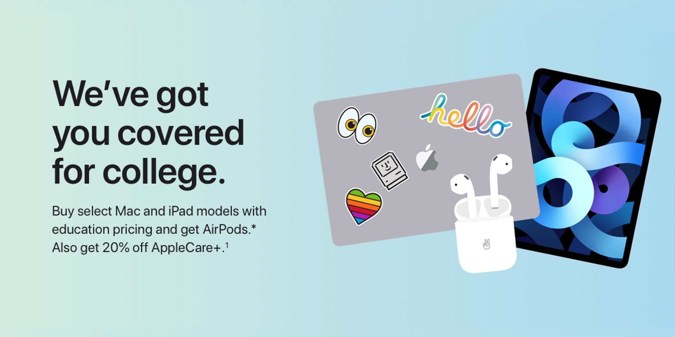 Apple launches Back to School student offer: free AirPods with iPad and Mac purchases - 9to5Mac