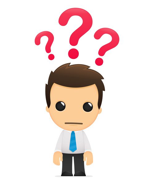 Question cartoon character vector free download